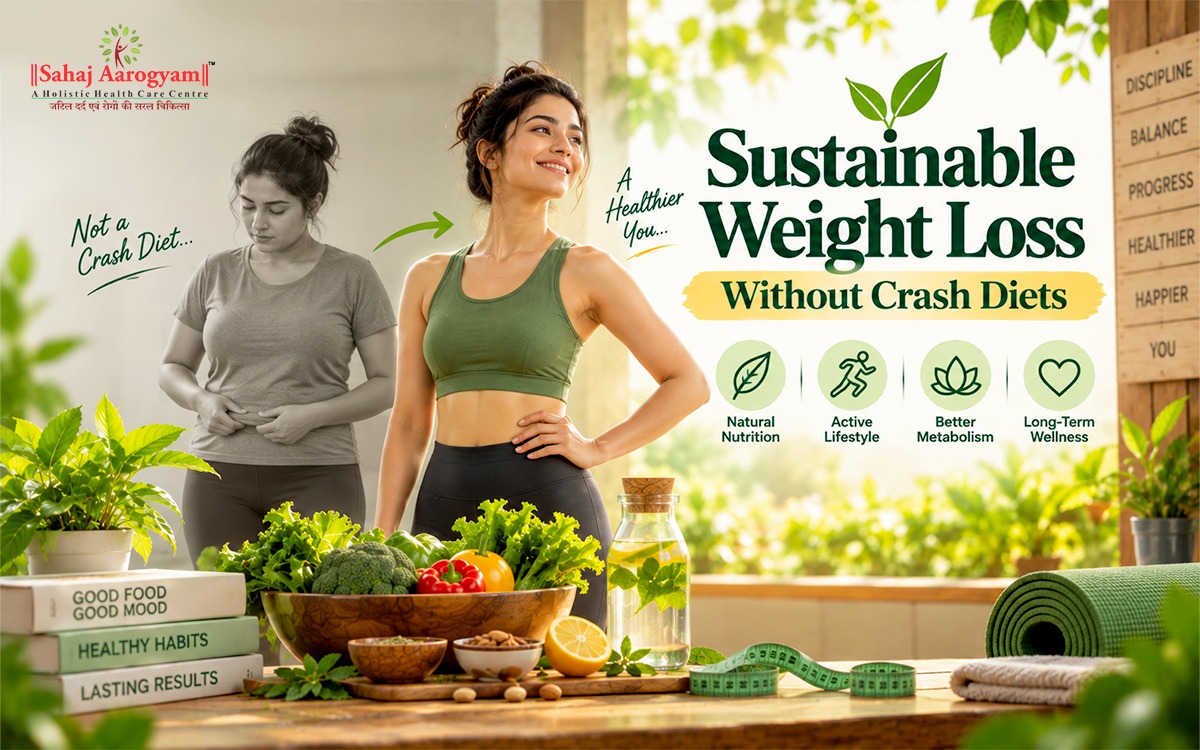 Sustainable Weight Loss Without Crash Diets or Extreme Exercise